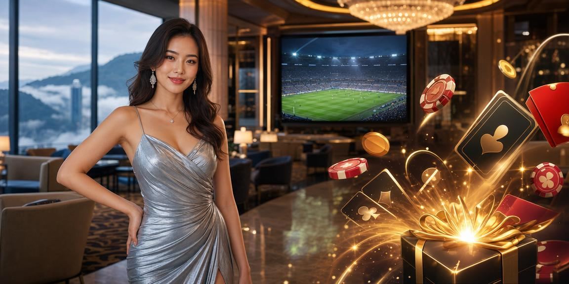 Pemain pertaruhan bola sepak di Genting Highlands dengan gaya Melayu moden